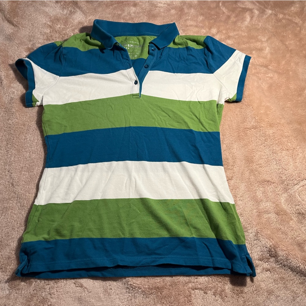 Arizona Jean Company Colorful Polo Shirt